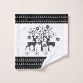 Motifs de Noël (Gant de toilette)