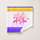 Motifs de Noël (Gant de toilette)