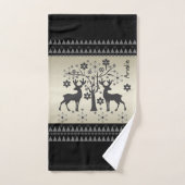 Motifs de Noël (Serviette à main)