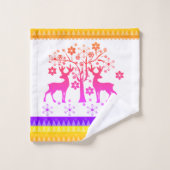 Motifs de Noël (Gant de toilette)