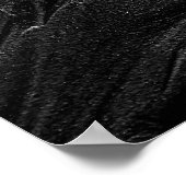 Motifs de sable sur affiche de plage (Coin)