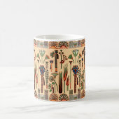 Motifs égyptiens tasse à café (Centre)