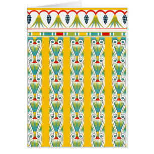Motifs égyptiens vintages