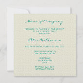 Motifs et frontières 3 Retraite Invitation (Dos)