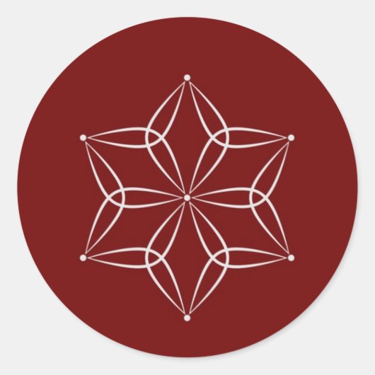 Motifs floraux - autocollant (Devant)