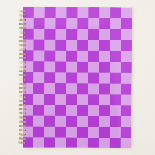 Motifs géométriques en violet et violet clair (Devant)
