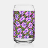 Motifs marguerite violet (Gauche)