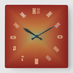 Motifs Pour Numéros> Horloges Artistiques