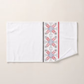 Motifs roumains traditionnels Roumanie 1 d'art (Serviette à main)
