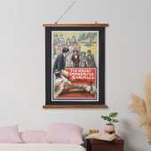 Motion Afbeelding voor de grote onstuimige Sirkus Hangend Wandkleed (Slaapkamer)