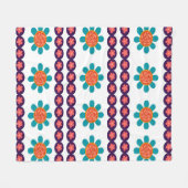 Motion Bloom Symphony   Fleece Deken (Voorkant (Horizontaal))