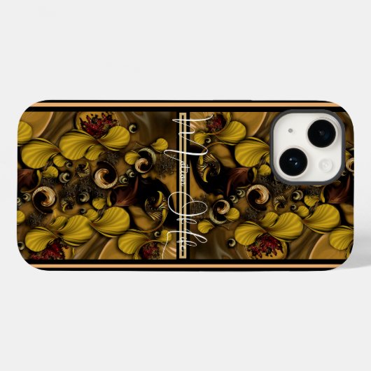 "Motion of Life", Apple iPhone 14 Coque (Verso (horizontal))