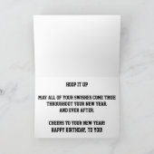 "Motion Roll 34 2013" Carte d'anniversaire (Intérieur)