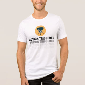 Motion Triggerd Security Cam T-shirt - Tech & Sur