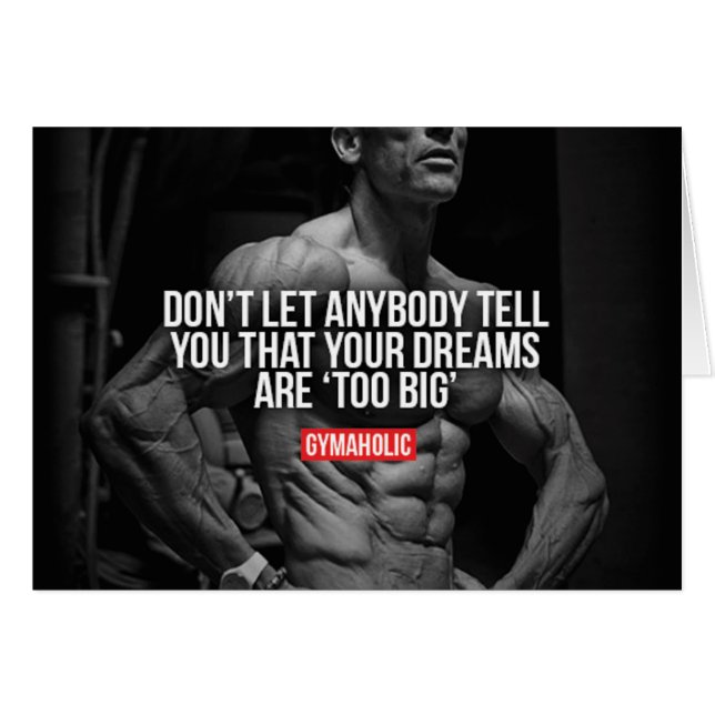 Motivaitonale fitness Gym (Voorkant Horizontaal)