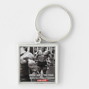 Motivaitonale fitness Gym Sleutelhanger