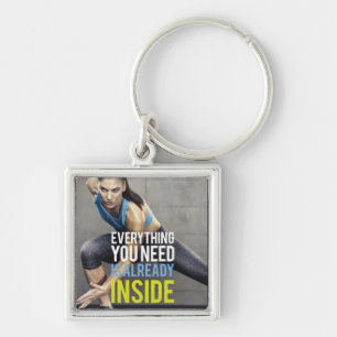 Motivaitonale fitness Gym Sleutelhanger