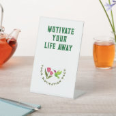 Motivate Banner Reclamebord Met Voetstuk (Insitu)