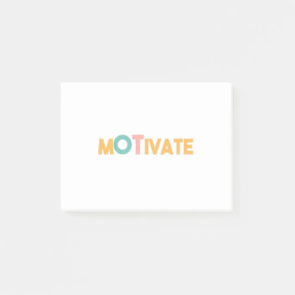 MOTIVATE POST-IT® NOTES