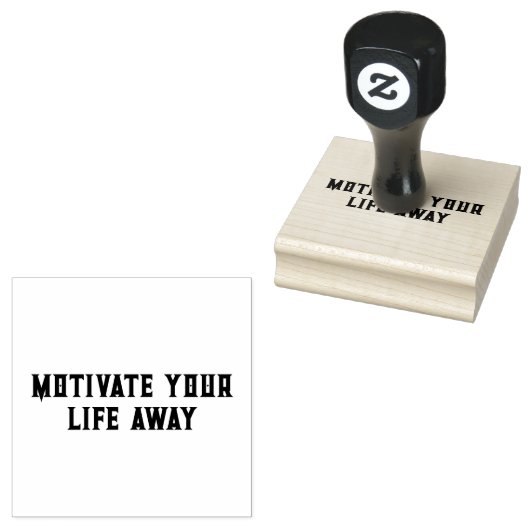 Motivate Stamp Rubberstempel (Gestempeld)