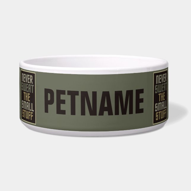 Motivatie aangepaste huisdier kommen (Voorkant)