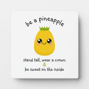 Motivatie ananas fotoplaat