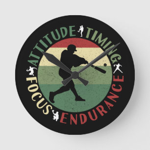 Motivatie baseball team waarden ronde klok