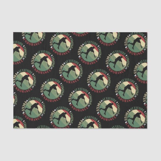 Motivatie baseball team waarden tissuepapier (Voorkant)