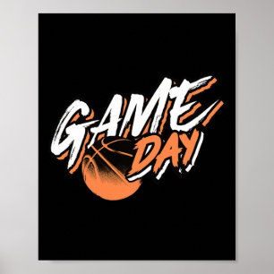 Motivatie Basketball-Gezegde op de Dag van het Spe Poster