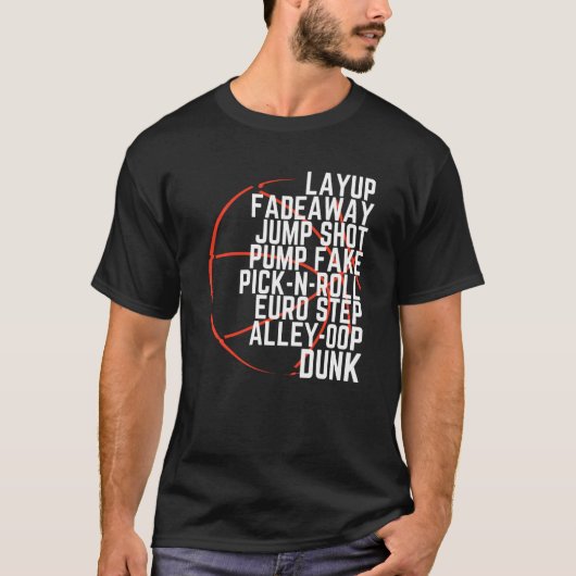 Motivatie Basketball Lover Game Day Player T-shirt (Voorkant)