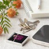 Motivatie Bodybuilding Gym Sleutelhanger (Zijkant)