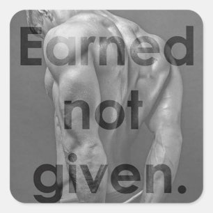 Motivatie Bodybuilding Gym Sticker
