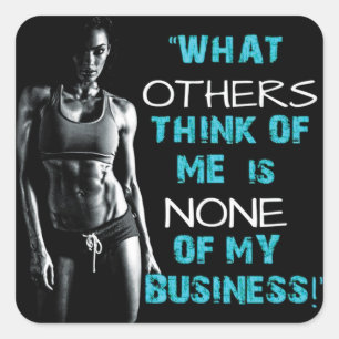 Motivatie Bodybuilding Gym Sticker