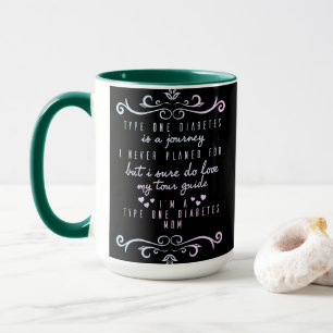 Motivatie cadeau voor type 1 diabetes mam - klap mok