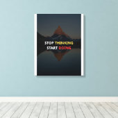 motivatie canvas afdruk (Insitu (Houten vloer))
