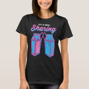 Motivatie Citaat Inspiratie Positief Gezegde Lif T-shirt