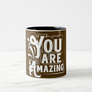 Motivatie citaten Lettering Mok