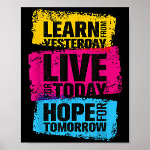 Motivatie citaten Nieuwheid Graphic S& Cool D Poster