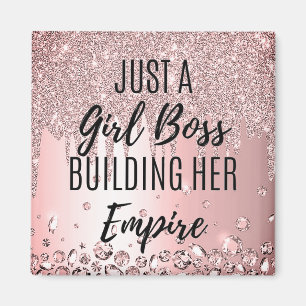 Motivatie citaten voor Girl Bosses Vrouw Magneet