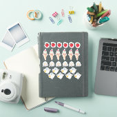 Motivatie citeert sticker van het plakboek Planner (iPad Cover)
