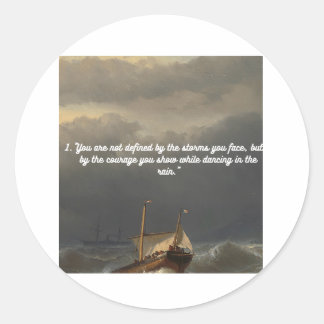 MOTIVATIE CONTINGENTEN RONDE STICKER