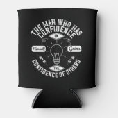 Motivatie die vertrouwen heeft in zichzelf blikjeskoeler (Voorkant)