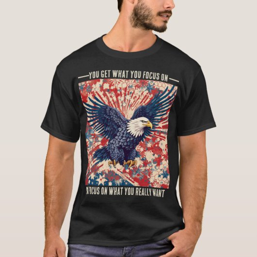 Motivatie Eagle T-shirt (Voorkant)