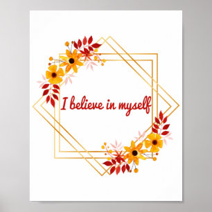 motivatie en inspirerend gezegden voor het leven poster