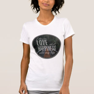 motivatie en inspirerend liefdescitaten t-shirt