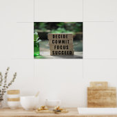 Motivatie en inspirerend prijsopgave poster (Keuken)