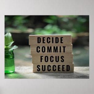 Motivatie en inspirerend prijsopgave poster