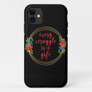 motivatie en inspirerend werkwoorden iPhone 11 hoesje