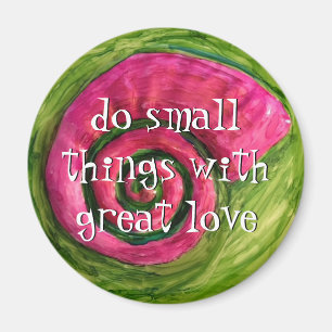 Motivatie en Inspirerend woorden Magnet Magneet