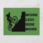 Motivatie fietsen feestdagenkaart (Voorkant)